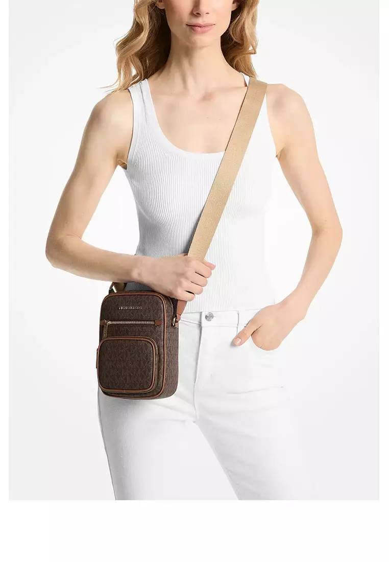 Jet Set Medium Signature Logo Crossbody Bag