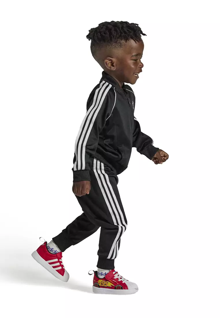 Lifestyle Pixar Cars Adifom Superstar 360 Shoes Kids Unisex Red JR3754