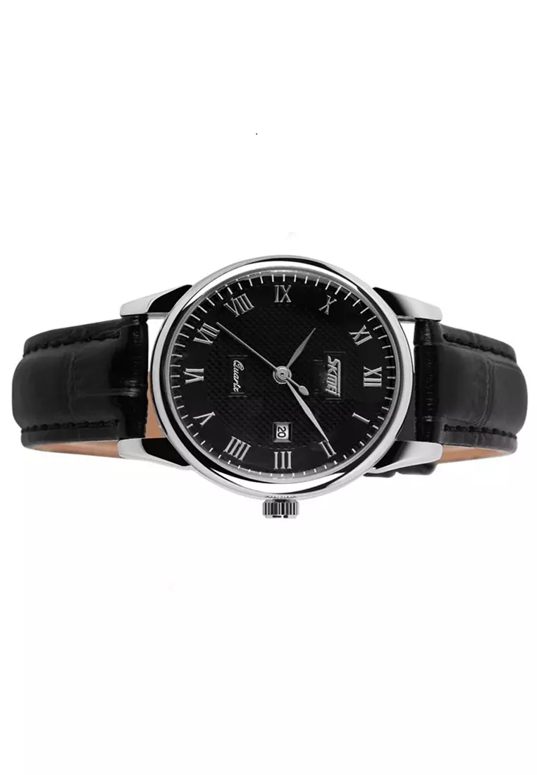 Jam Tangan Casual Analog Wanita Waterproof Strap Tali Material PU Leather LK81 ORIGINAL