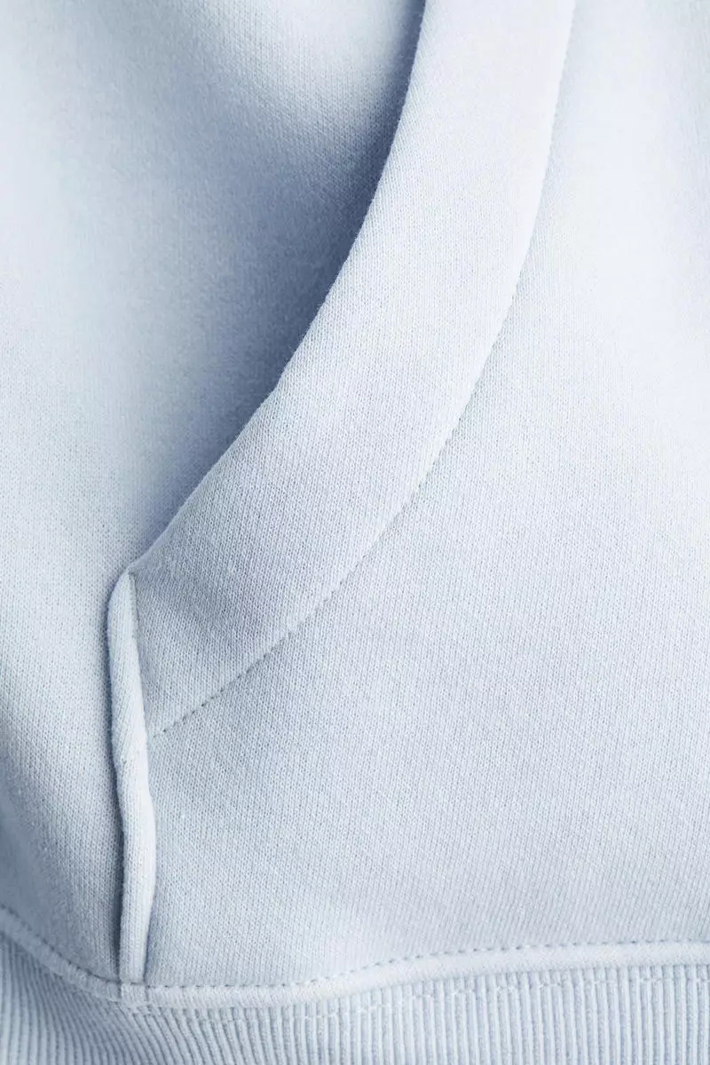 Oversized zip-through hoodie
