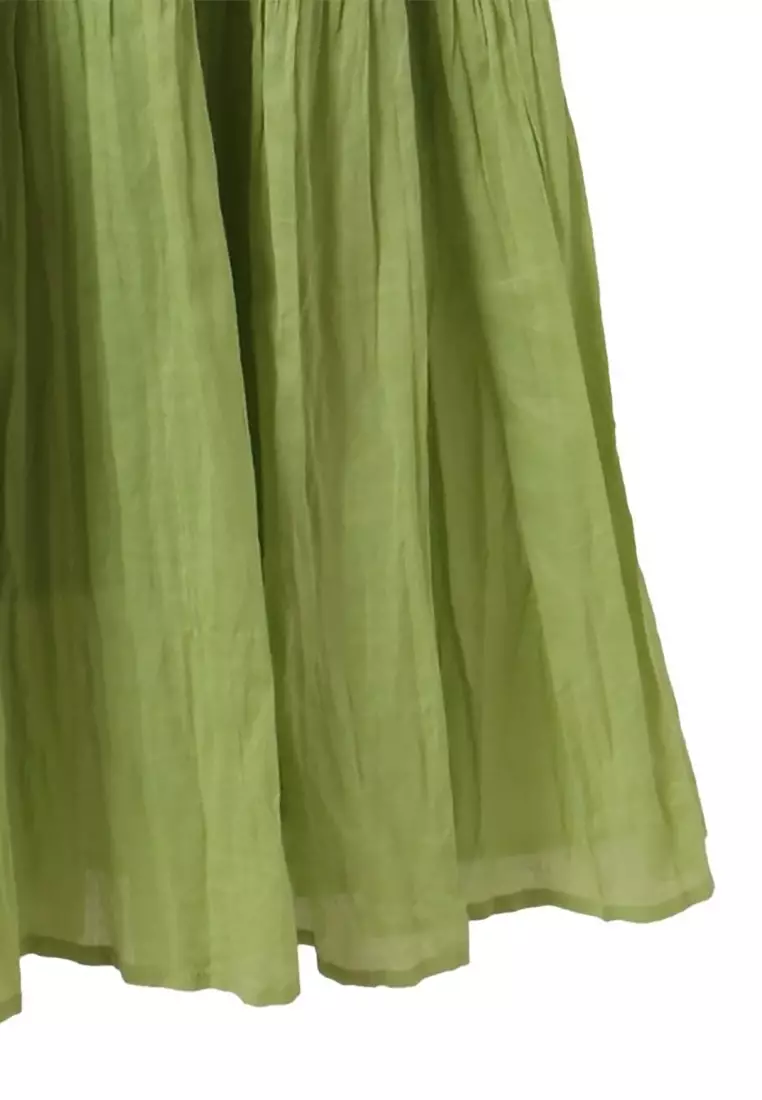 American Holic - Yanagi Crinkle Tiered Skirt