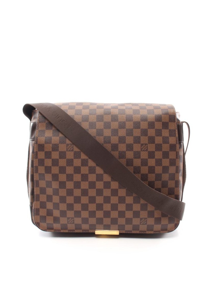 Buy Louis Vuitton Preloved LOUIS VUITTON Bastille Black Checkered Shoulder Bag PVC Genuine