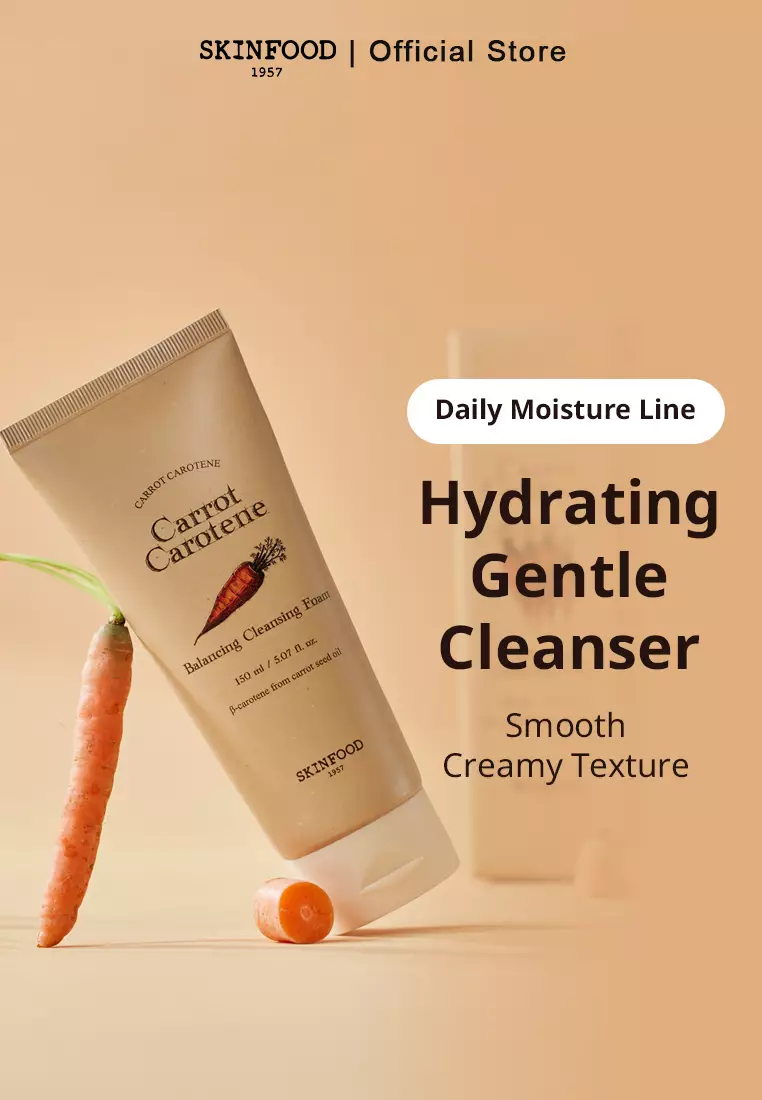 SKINFOOD Carrot Carotene Balancing Cleansing Foam