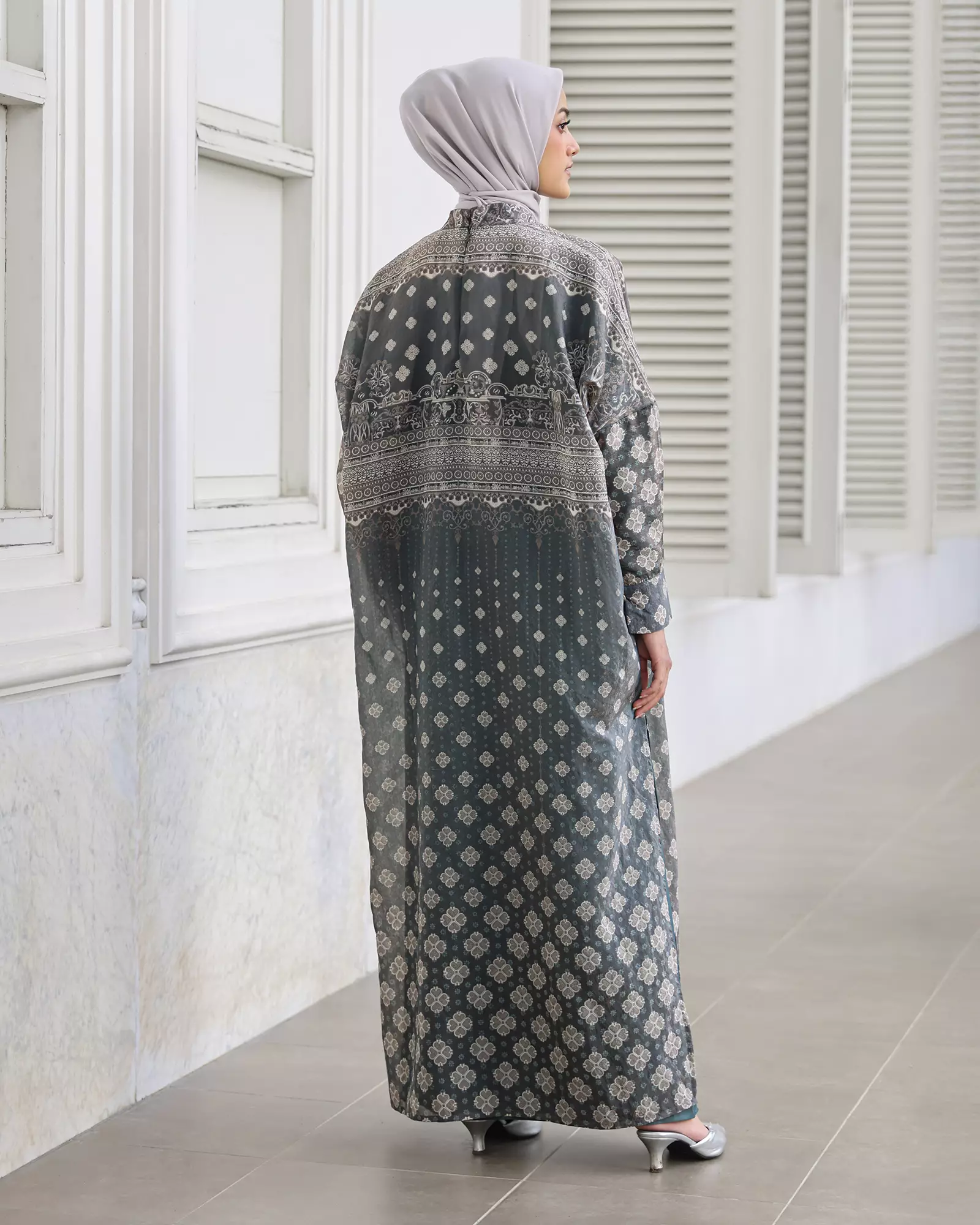 Geulis.id SERADIA KAFTAN SET / KAFTAN WANITA / BAJU LEBARAN - EMERALD