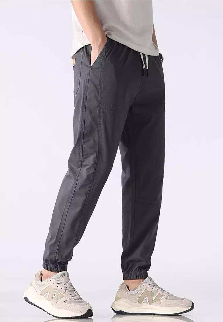 Drawstring Casual Jogger Pants