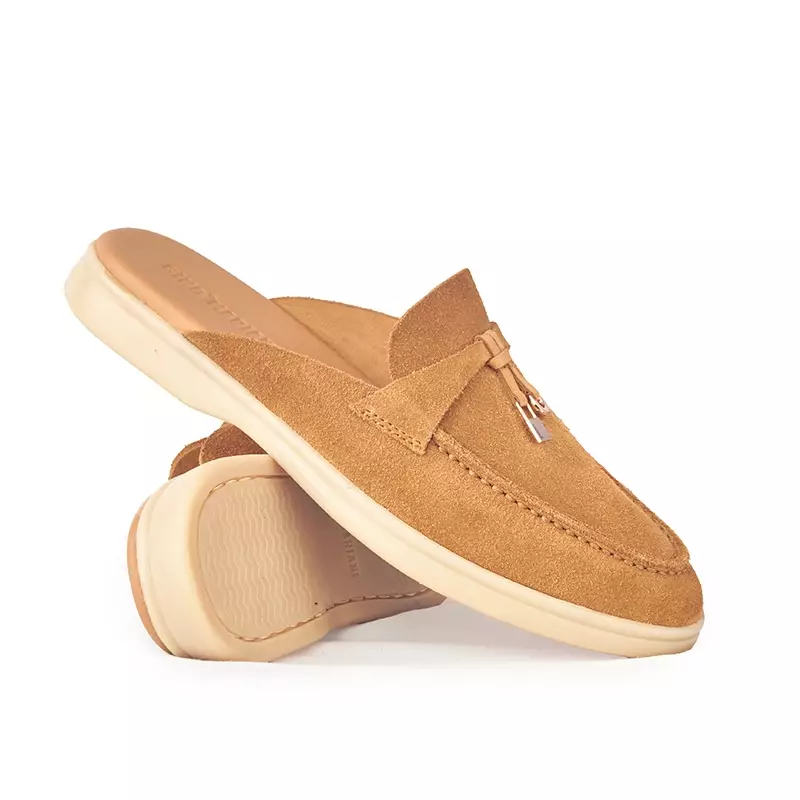 Sepatu Wanita Casual Loafer Gino Mariani Emery 2 Tan