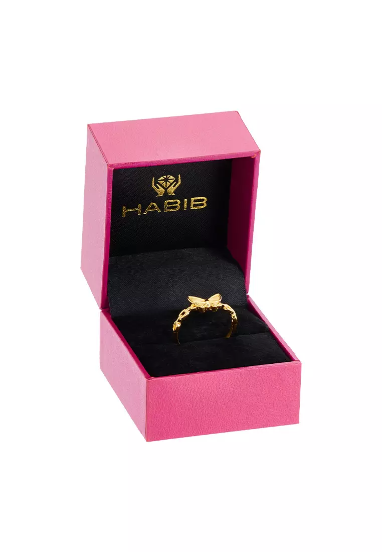 HABIB 999/24K Yellow Gold Ring 9200024Y