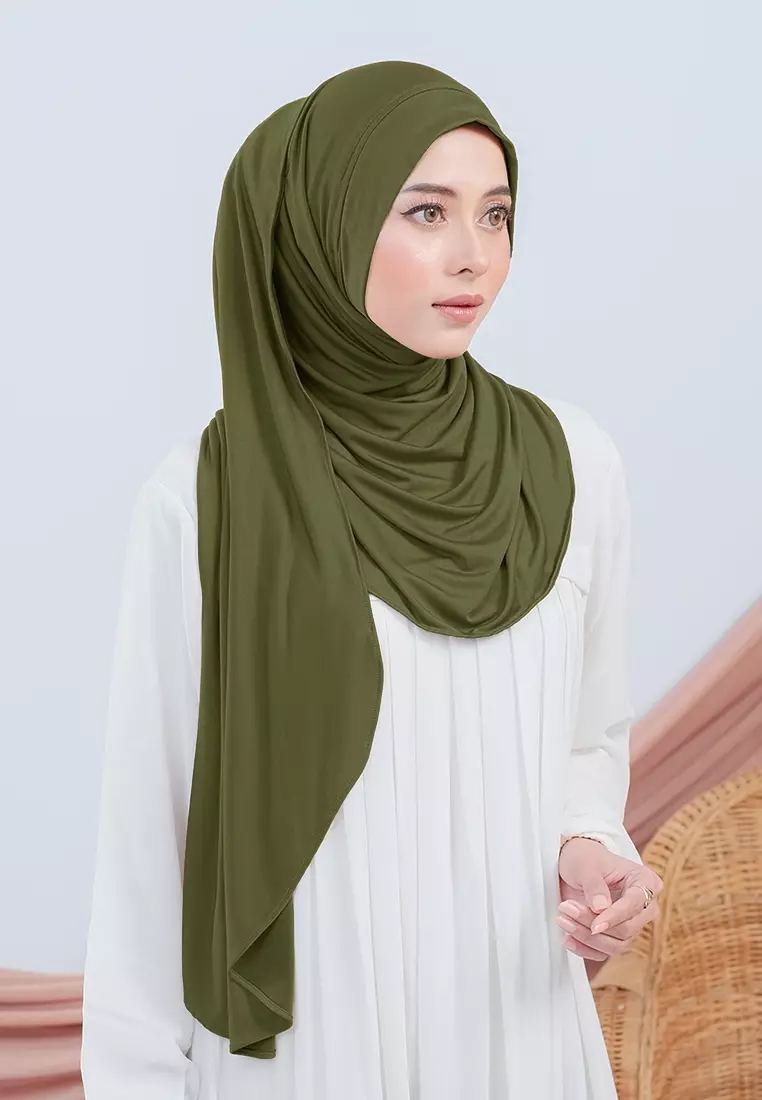 HIJAB INSTAN FAYZA - ARMY