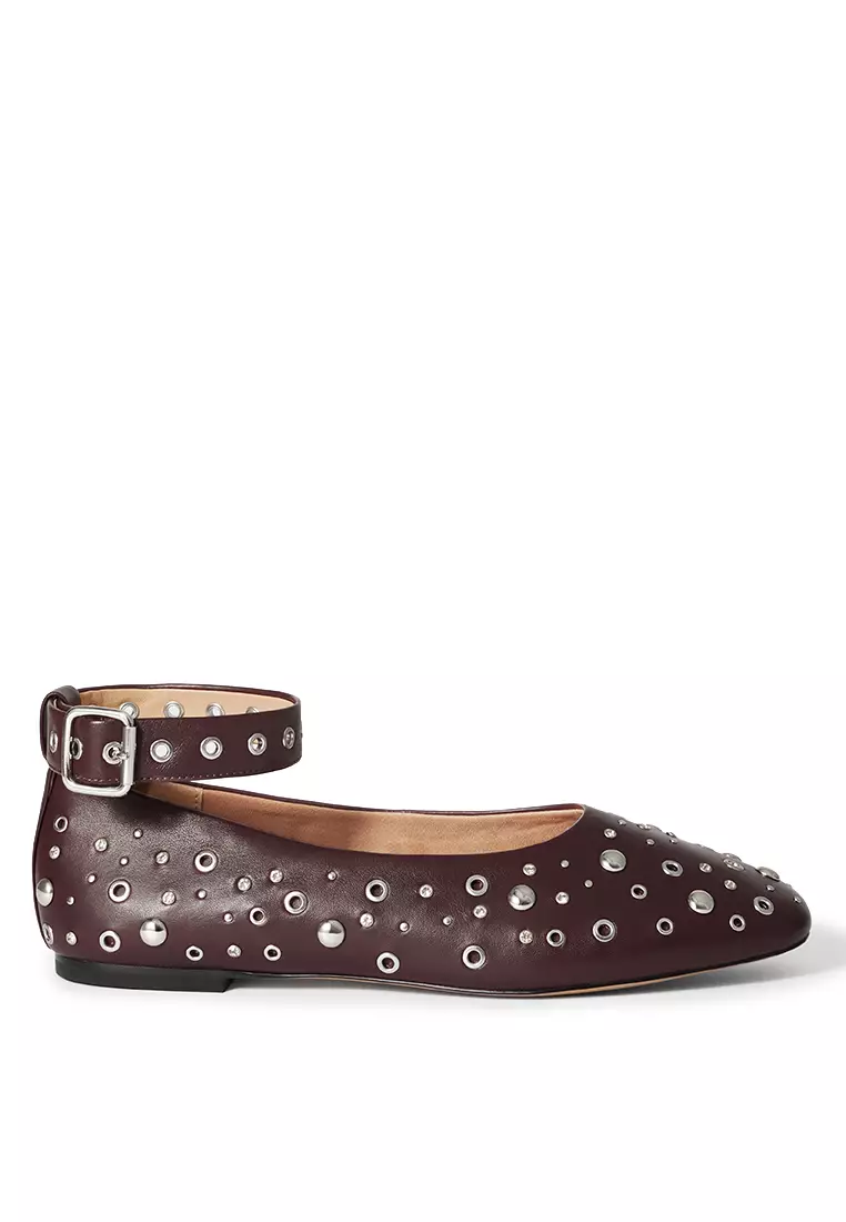 & Other Stories Embellished Ballet Flats