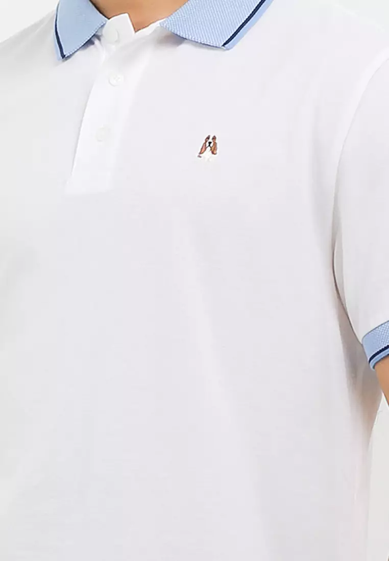 Saber Stripe Collar Polo