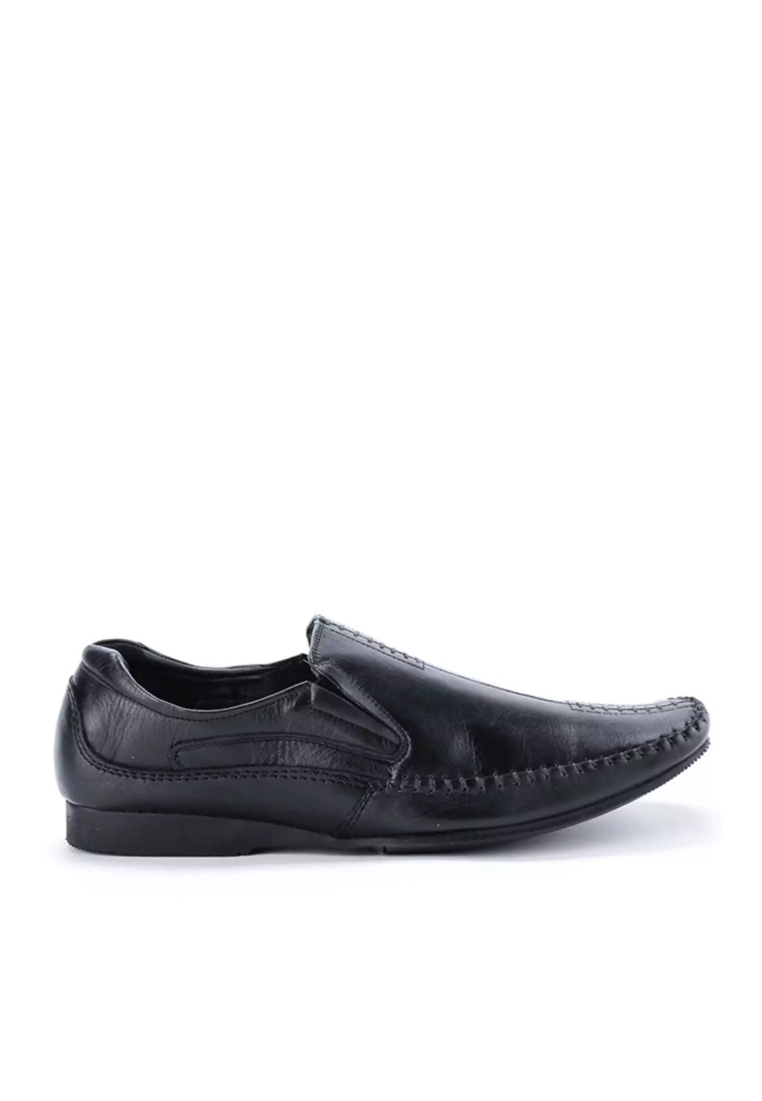 Ezra Men Slip On Loafers Full Grain Cow Leather