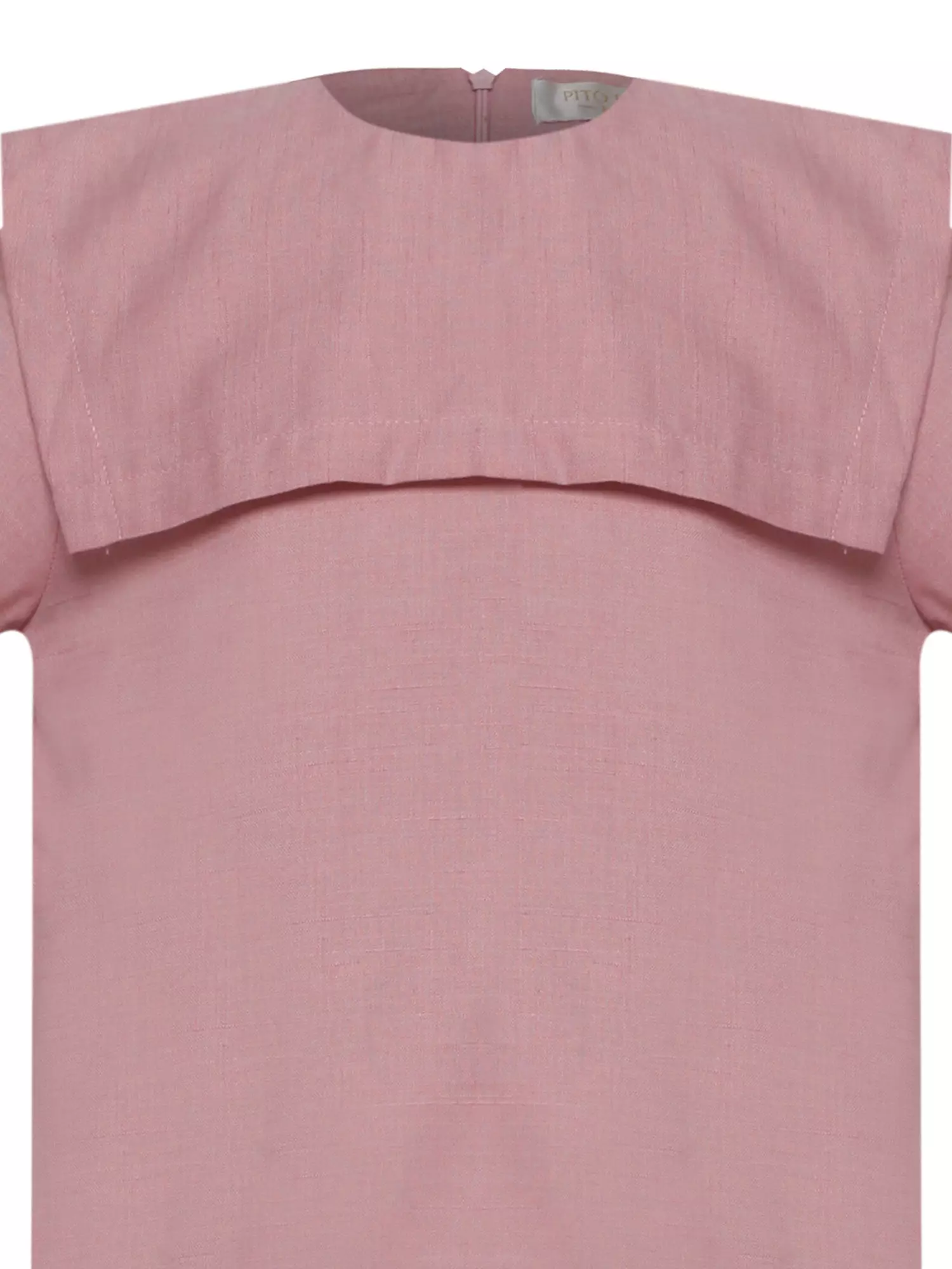 Pito Dito Girl Ottavia Blouse Anak Perempuan Motif Polos Warna Pink