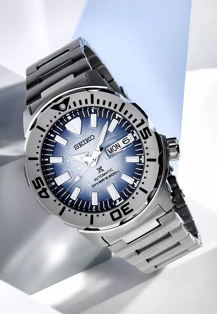 Seiko Prospex Sea Monster - Save The Ocean - Special Edition - Jam Tangan Pria - SRPG57K1