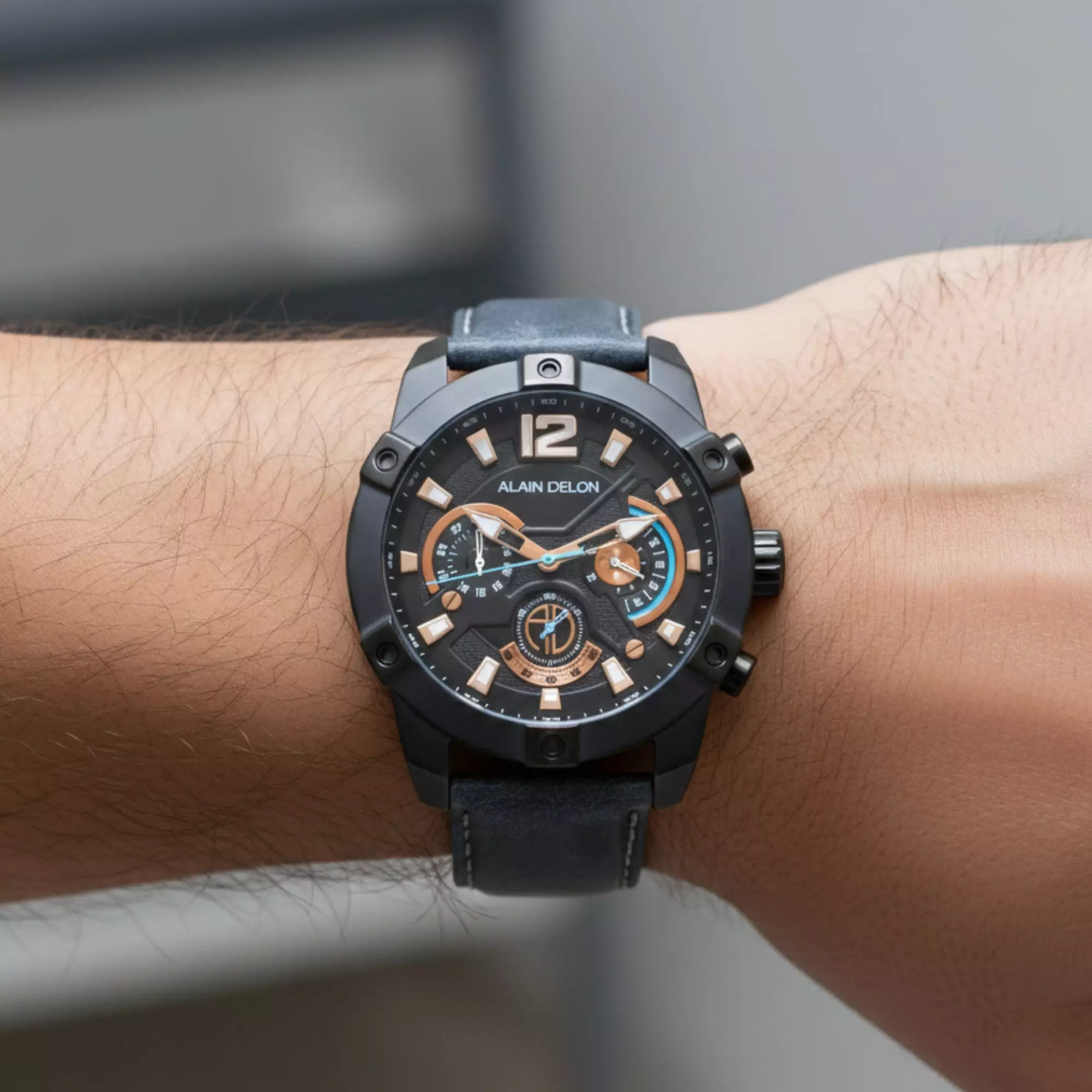 Jam Tangan Pria Alain Delon AD436-1735C