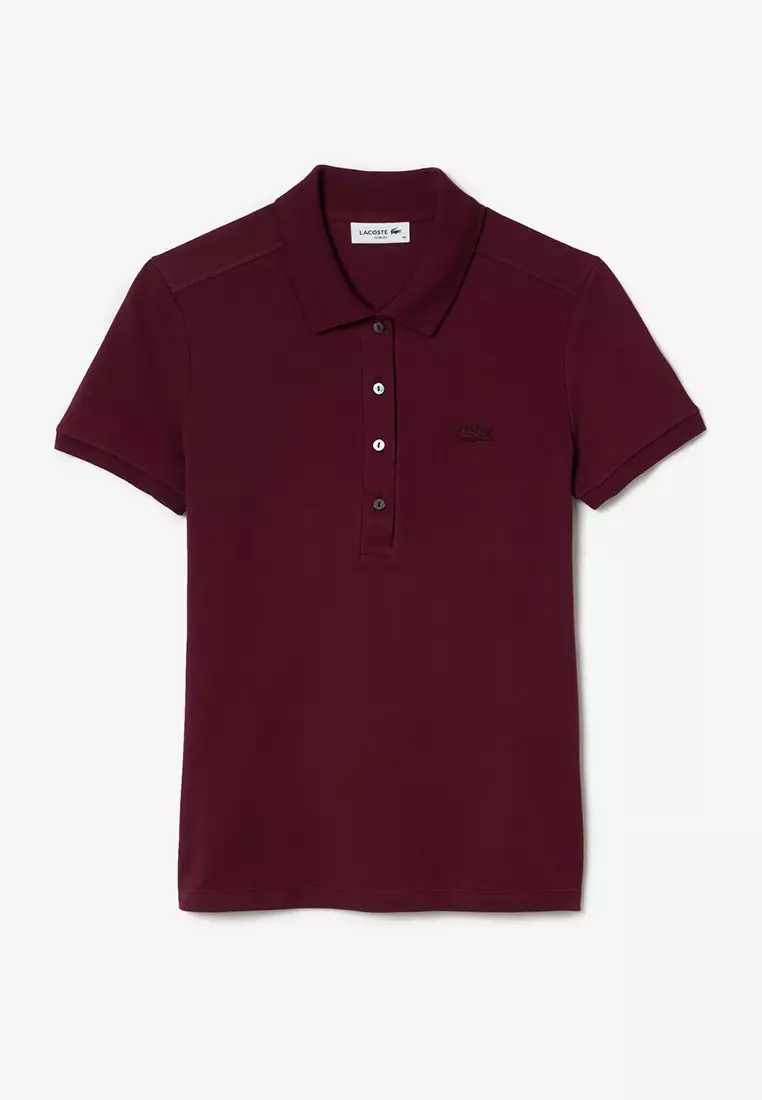 Buy Lacoste Women's Lacoste Stretch Cotton Piqué Polo Shirt 2024 Online