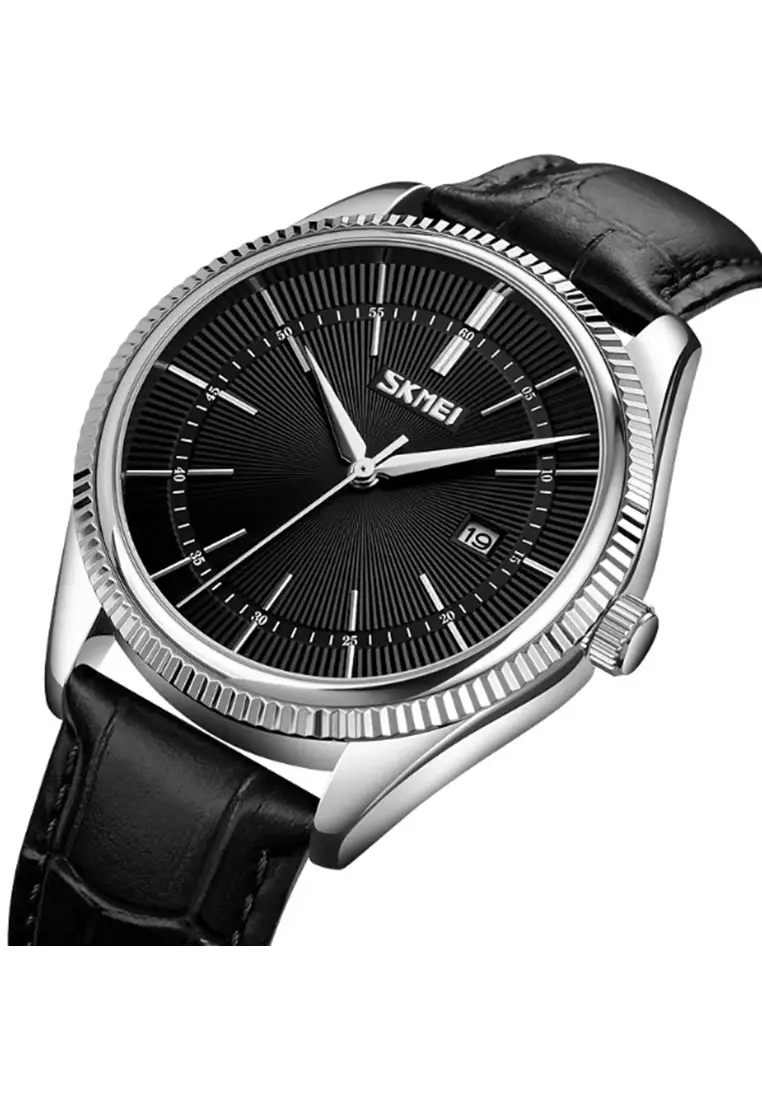 Jam Tangan Analog Pria Waterproof Strap Tali Material PU Leather IR68 ORIGINAL