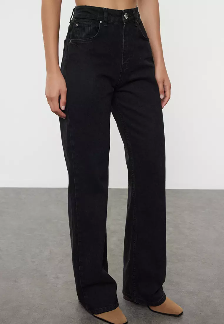 High Waist Wide Leg Jeans