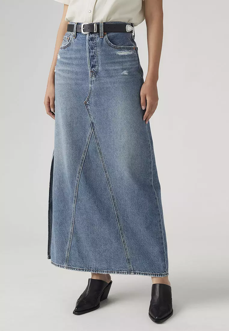Buy Levi's Women's Long Icon Skirt A8727-0002 2025 Online ZALORA