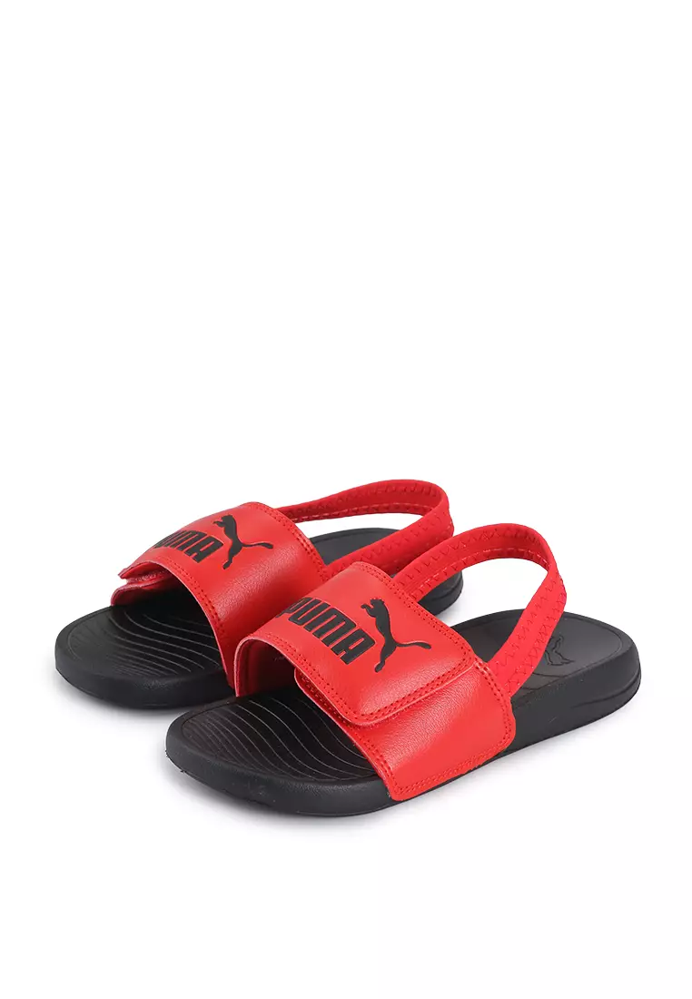 puma closed toe sandals