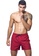 BWET Swimwear Eco-Friendly Quick dry UV protection Perfect fit Maroon Beach Shorts "Eclipse" Side pockets 85FECUSE76290BGS_3