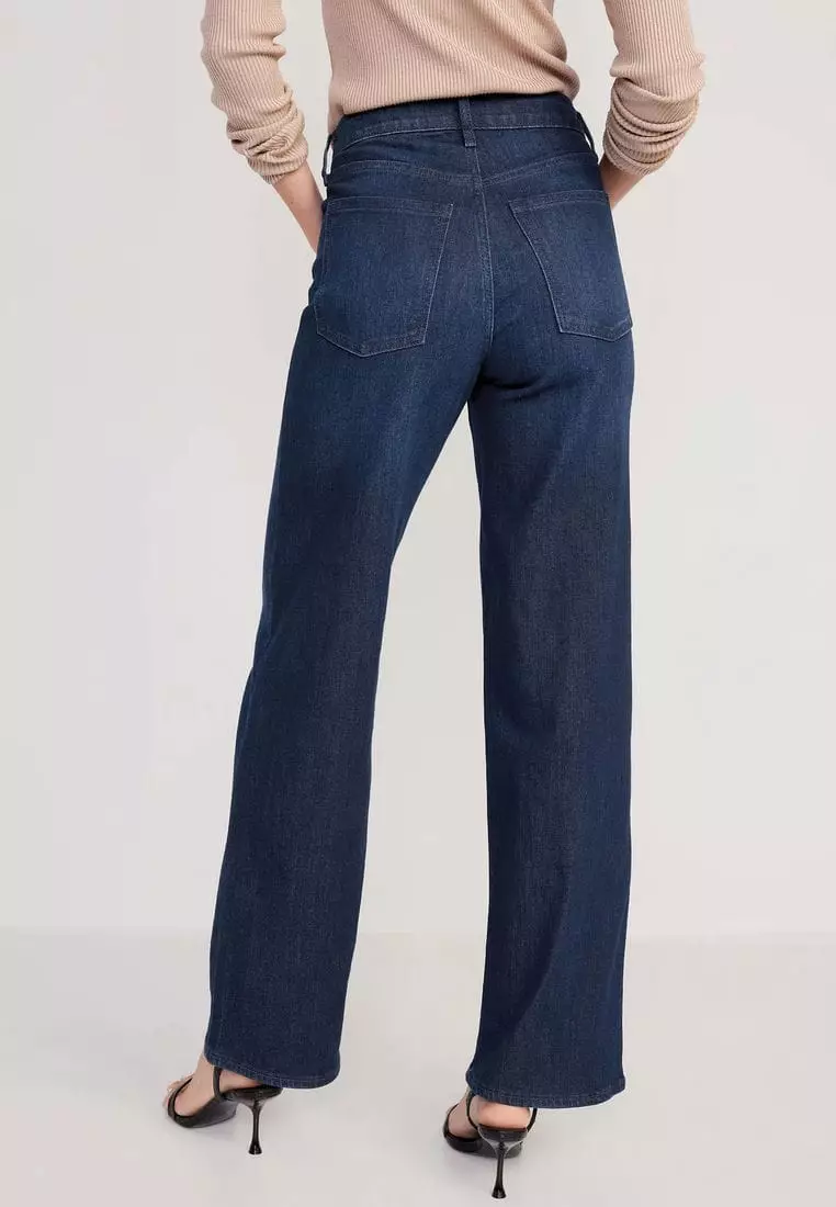 High-Waisted Wow Wide-Leg Jeans For Women