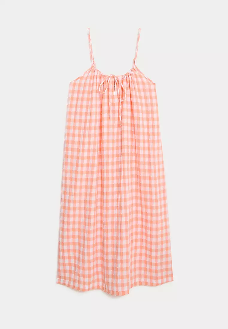 Muslin Foil Print Chemise