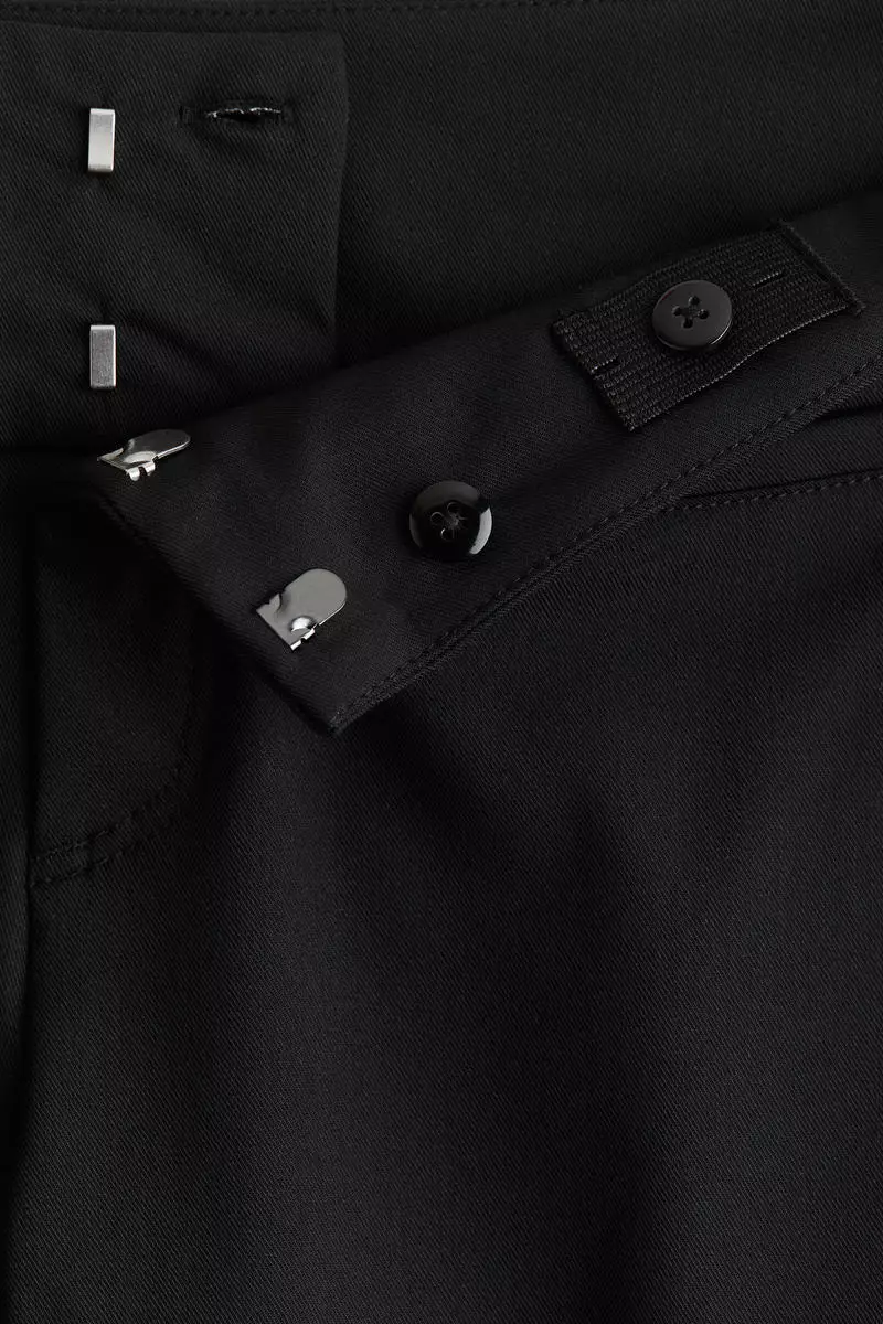 Flared suit trousers