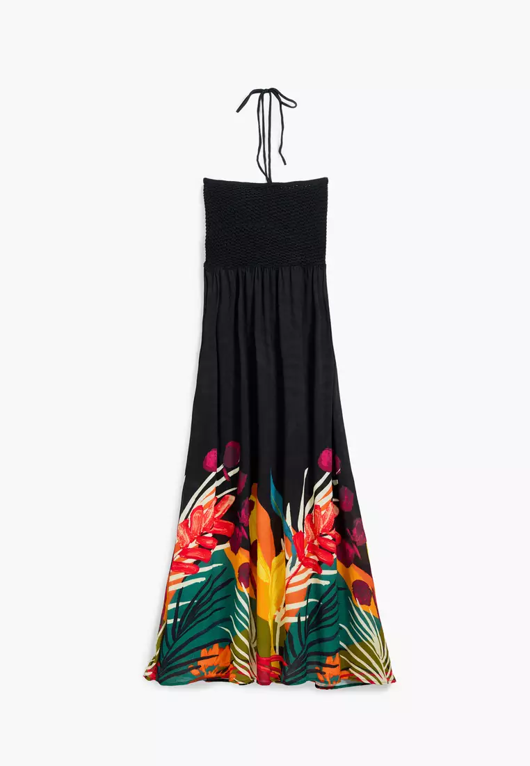 Tropical maxi dress