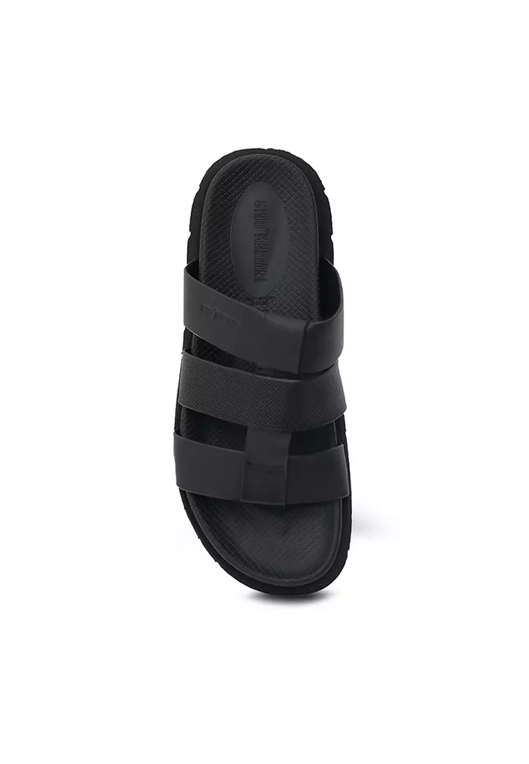 Sandal Pria Gino Mariani Gasparo Hitam