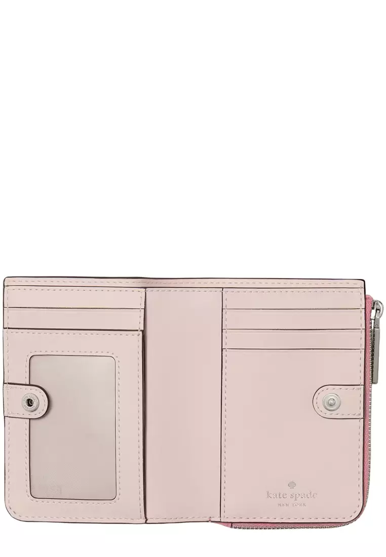 Small L-Zip Wallet - Grapefruit Soda KN764
