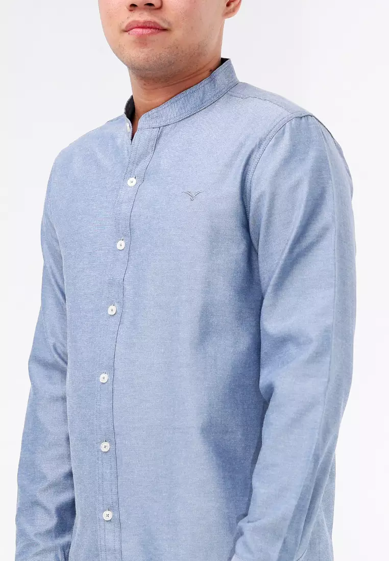 Woven Oxford Long Sleeve Shirt