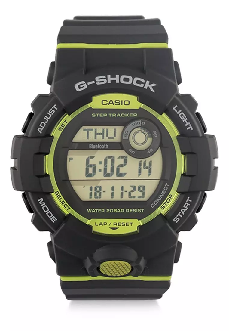 Jual G shock G shock Men GBD800 8DR Black Green Original 2024