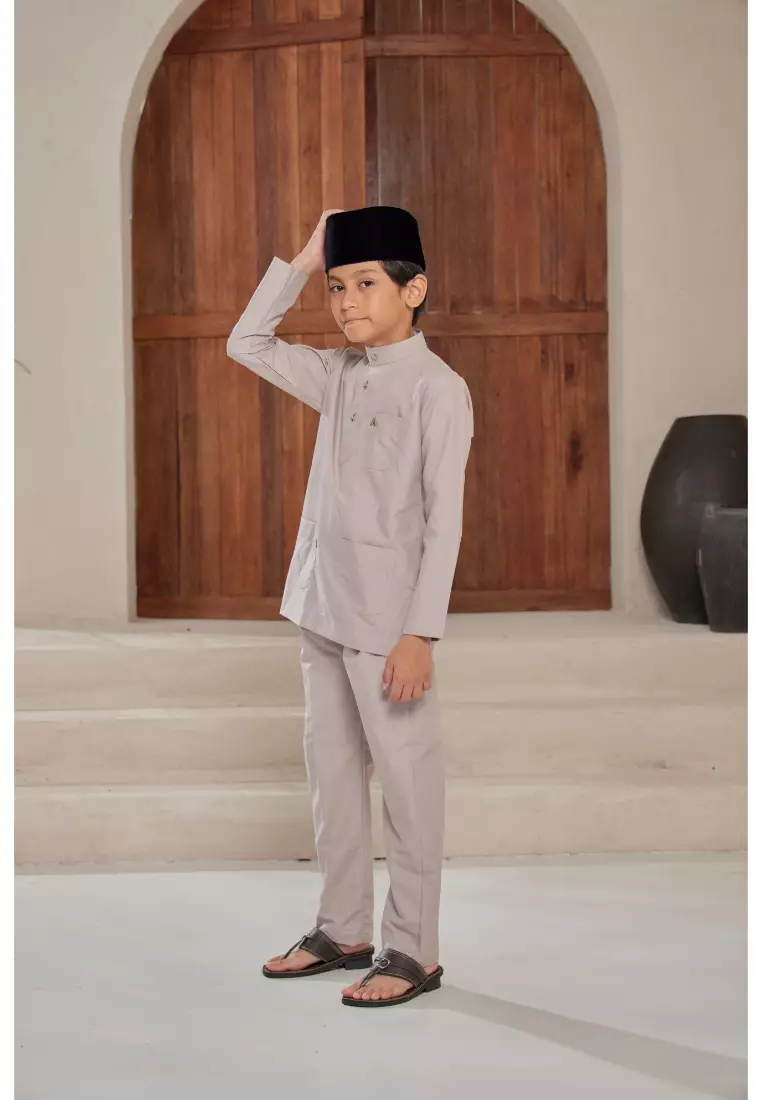 Baju Melayu Moden Cekak Musang for Kids