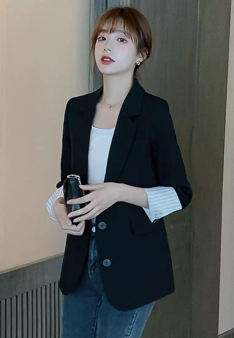 Buy Halo Dual Buttons Blazer 2025 Online ZALORA Philippines