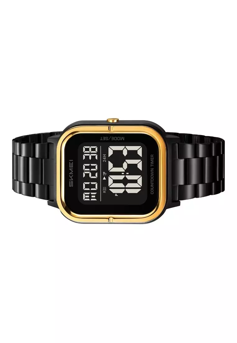 Jam Tangan Digital Pria SKMEI 2316 Water Resist Original ORIGINAL - Gold