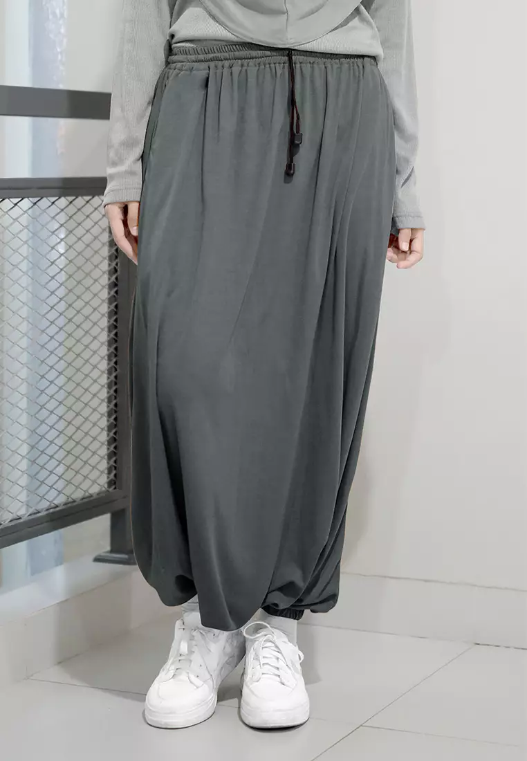 Zelena - Akira Sirwal Pants | Celana Olahraga | Harem Pants | Celana Syari Olahraga - XL