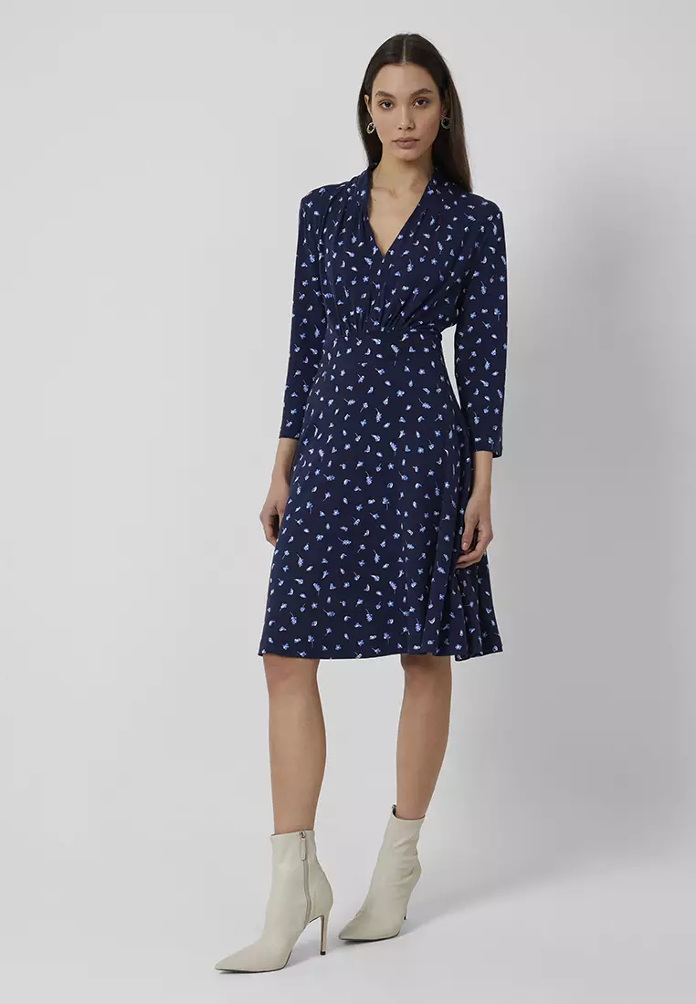 French connection outlet polka dot dress