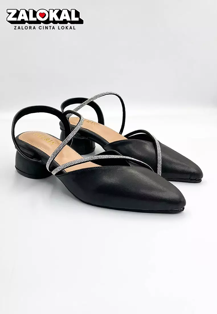 PATRIS Celeste Mules Wanita Heels / Hak 5 Cm