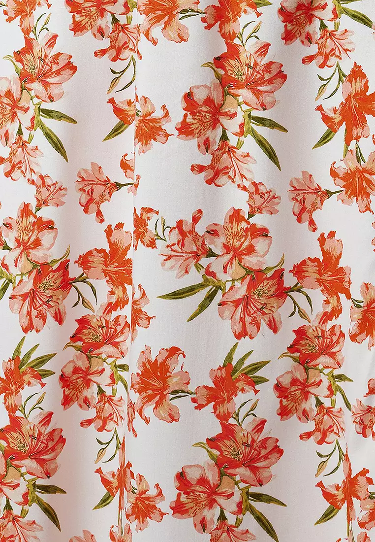 Viscose Slit Maxi Dress