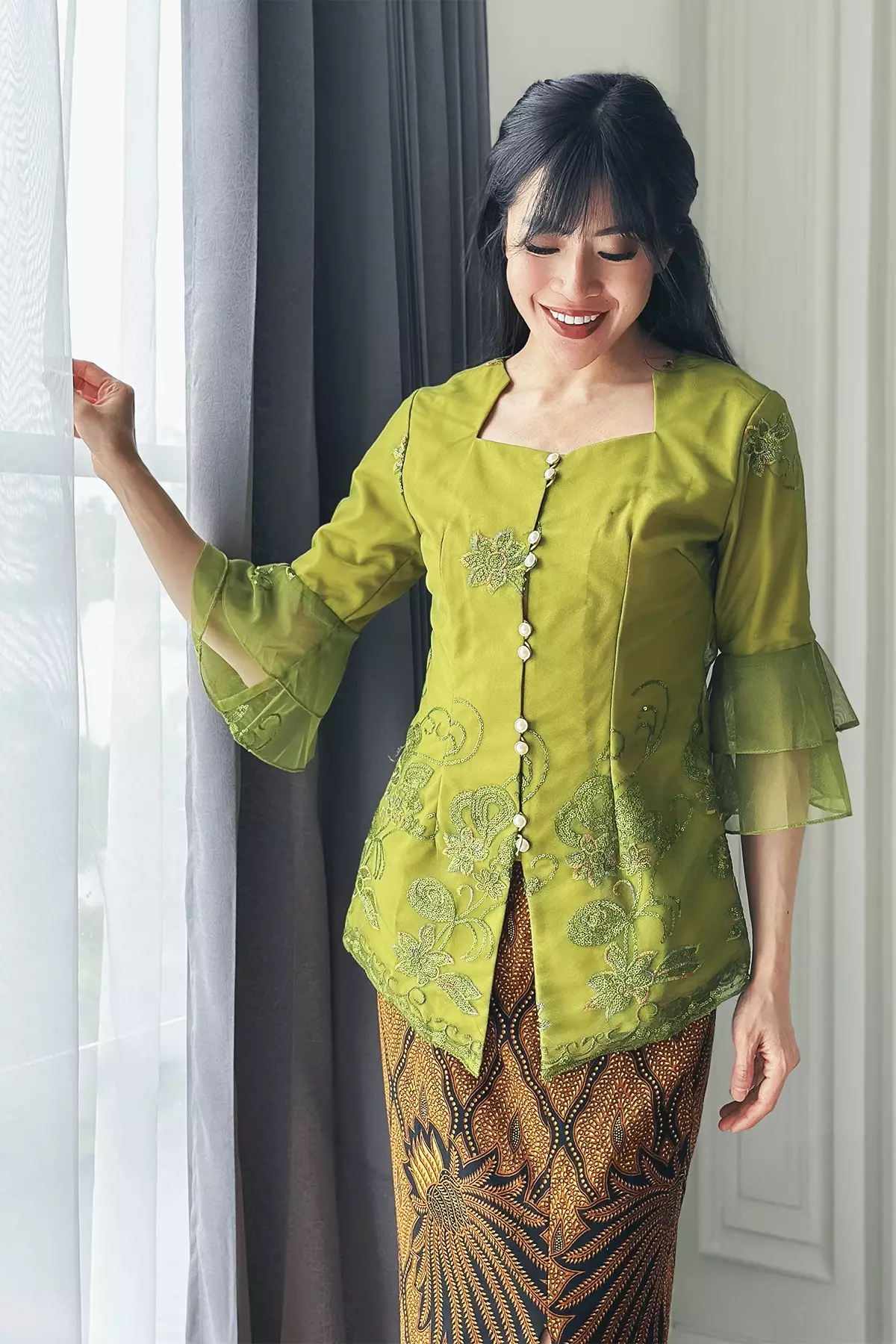 Malika Hijau Ayu Kebaya Raya
