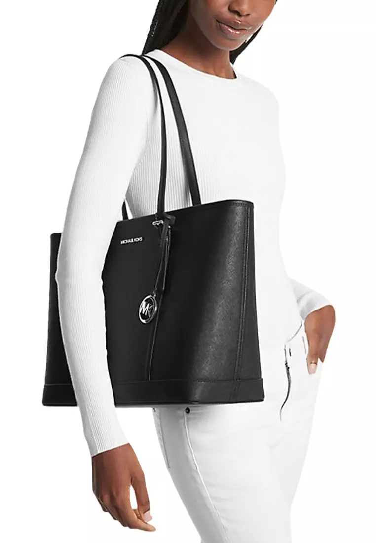 Buy Michael Kors Jet Set Travel Large Saffiano Leather Tote Bag