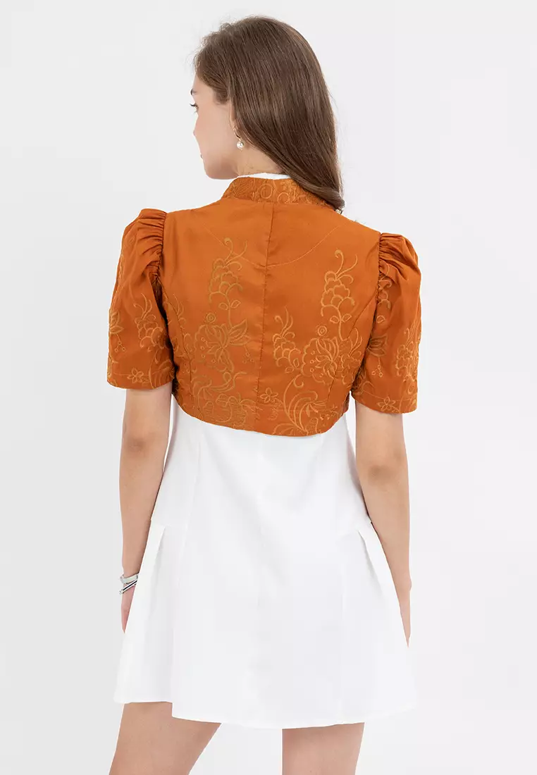 Azali Butterfly Sleeves Filipiniana Bolero