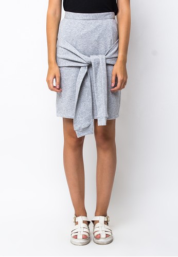 Endorse Skirt R Alexis Applihand Grey END-OD015*