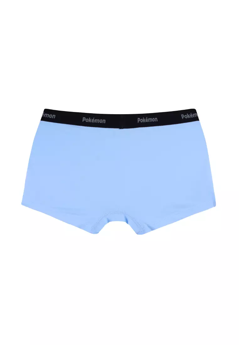 Pokemon Boys’ Antimicrobial Cotton Boxer Brief 3 pieces in a pack PKBBBG532
