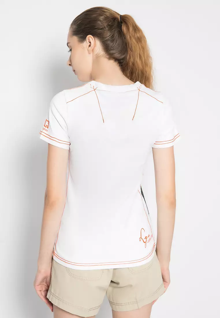 LGS - Kaos Wanita - Lengan Pendek - Warna Putih - LLTS.555.T679M.019.7C