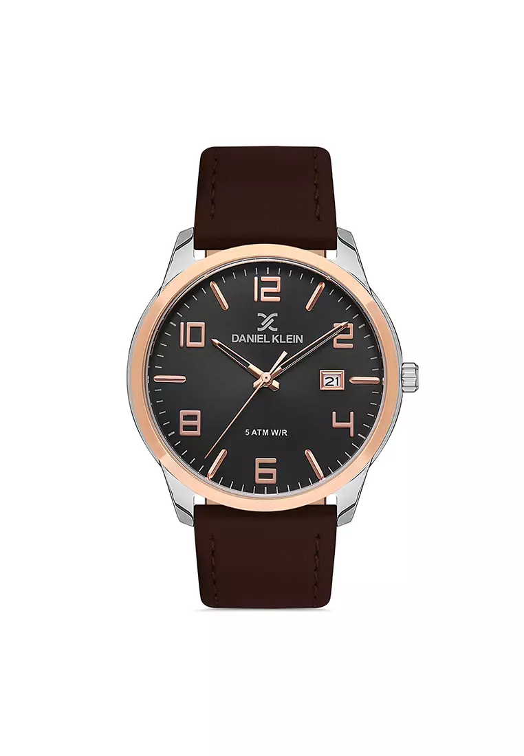 Daniel klein leather on sale watches