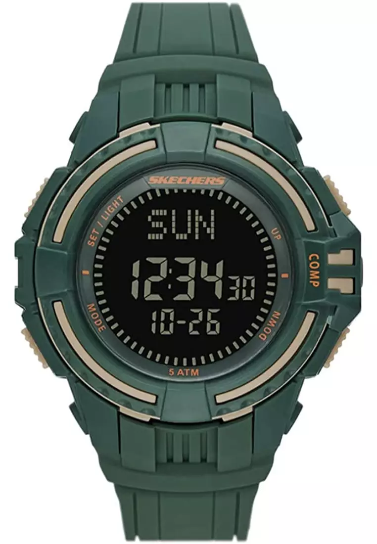 Skechers digital analog best sale watch