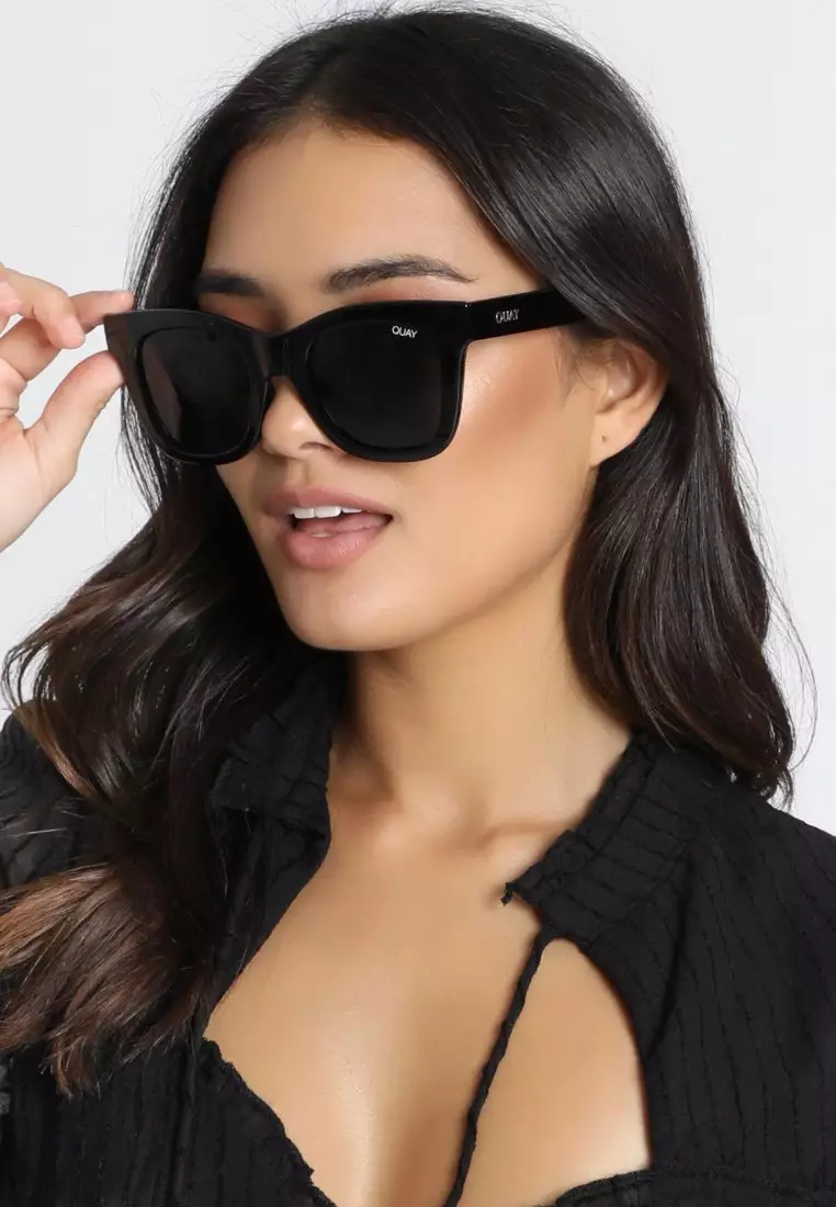 Buy QUAY After Hours Sunglasses Shiny Black/Smoke Polarized 2025