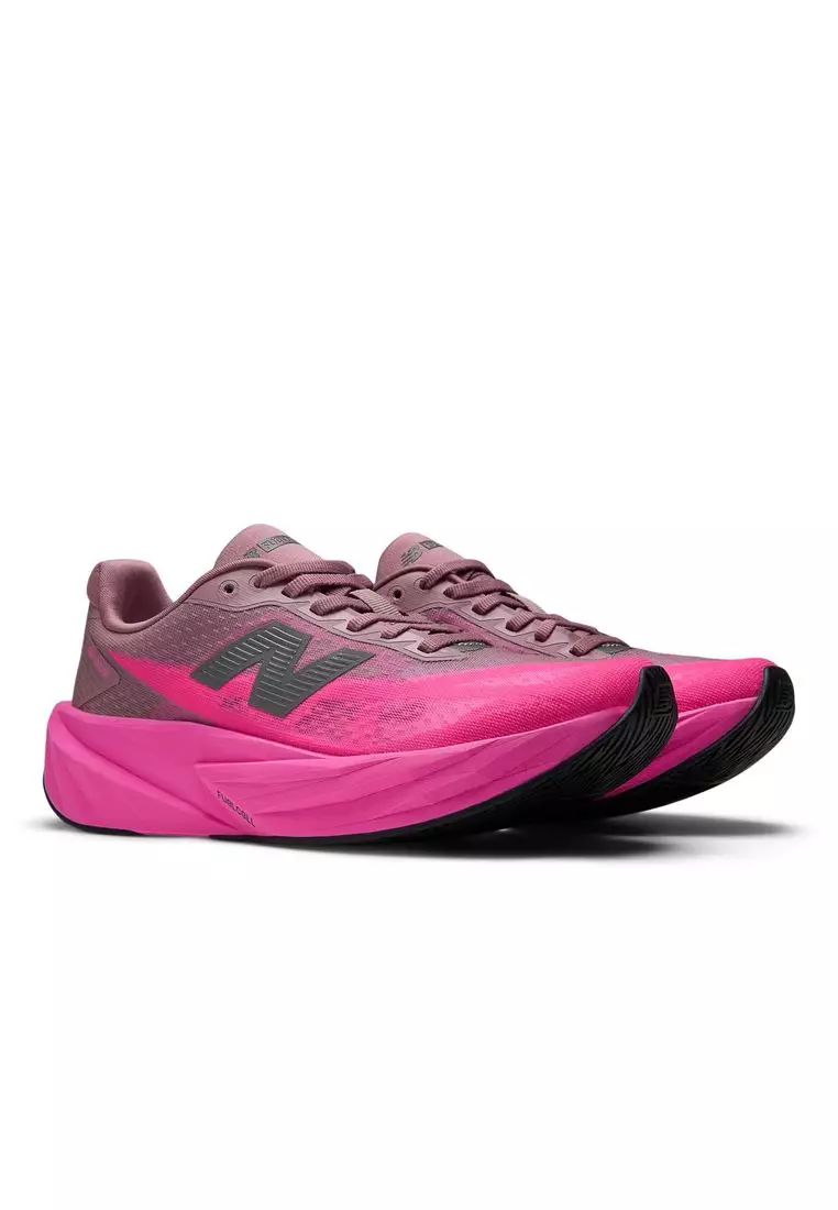 New Balance Women's FuelCell Rebel v5  - PINK HEAT