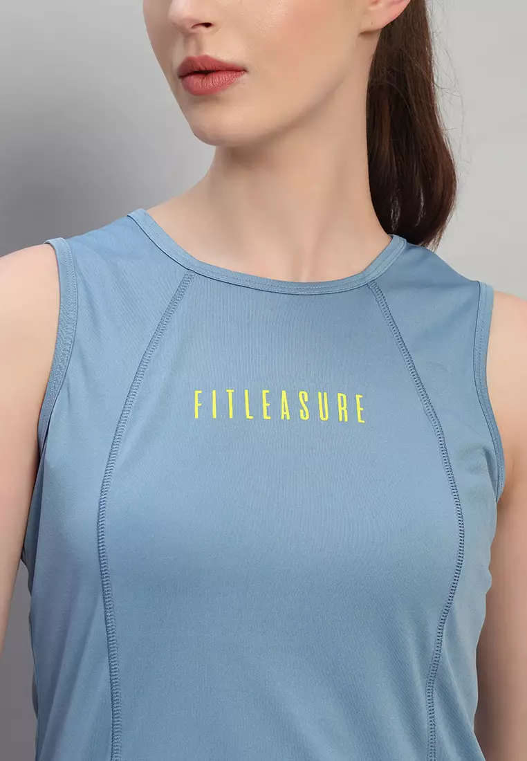 女士表演訓練紫色背心